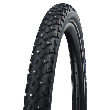 PNEU VTC NEIGE 700 X 35 SCHWALBE WINTER TR (37-622) RENFORT FLANC REFLEX - PNEU NEIGE ET VERGLAS AVEC 118 CLOUS 4026495825900