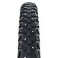 PNEU VTC NEIGE 700 X 35 SCHWALBE WINTER TR (37-622) RENFORT FLANC REFLEX - PNEU NEIGE ET VERGLAS AVEC 118 CLOUS 4026495825900