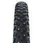 PNEU NEIGE 27.5 X 2.00 SCHWALBE WINTER TR (50-584) RENFORT FLANC REFLEX - PNEU NEIGE ET VERGLAS AVEC 104 CLOUS 4026495889780