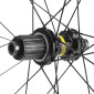 ROUE ROUTE DISQUE 700 MAVIC AKSIUM ARRIERE CASSETTE SHIMANO 11/10V CENTERLOCK AXE TRAVERSANT 12/142 NOIR 20 RAYONS JANTE 622-17 0889645681696