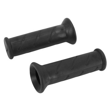 GRIPS - FOR MOPED PEUGEOT 103 SP, MVL, RCX, SPX BLACK (PAIR) -SELECTION P2R- 3701213402021