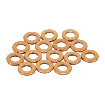 RONDELLE/JOINT DE VIDANGE ARTEIN COPPER WASHERS CUIVRE PLAT DIAM 6 x 12 x 1,50 mm (BLISTER 10 PIECES) -PRO SERIES- 8434579068680