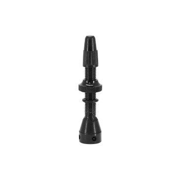 TYRE VALVE PRESTA - PRESTA SWITCH TUBELESS -Black 40mm - With 4 holes fo sealant diffusion. (SOLD PER UNIT) 8013271330167