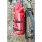 SACOCHE DE FOURCHE VELO ZEFAL Z ADVENTURE FORK PACK ROUGE FIXATION SANGLES AUTO AGRIPPANTES (Lg36.5cmxD15 - 6LITRES) (SUPPORT FIXATION INCLUS) 3420586601083