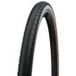 PNEU GRAVEL 700 X 45 SCHWALBE G-ONE RS NOIR/BEIGE RENFORT V-GUARD TLE TUBELESS READY TS (45-622)COMPATIBLE VAE 4026495905558