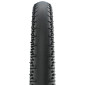 PNEU GRAVEL 700 X 45 SCHWALBE G-ONE RS NOIR/BEIGE RENFORT V-GUARD TLE TUBELESS READY TS (45-622)COMPATIBLE VAE 4026495905558