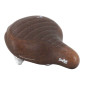 SELLE ROYAL LOISIR DRIFTER PLUS MARRON MIXTE 270x245mm DOUBLE RESSORT, REVETEMENT ANTI USURE 1260 g 8021890575388