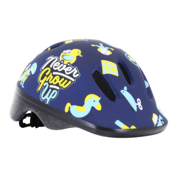 CASQUE VELO ENFANT/BEBE POLISPORT TOYS BLEU TAILLE 44-48cm AVEC MOLETTE (VENDU SUR CARTE) 5604415123047