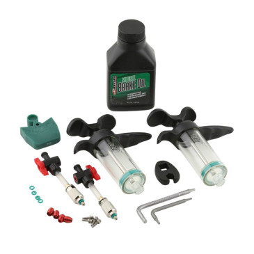 DISC BRAKE BLEEDING KIT - PRO SRAM - with syringe and funnel, mineral oil and accesories - for MTB DB8. 710845871382