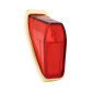 CABOCHON FEU ARRIERE CYCLO ADAPTABLE MBK/MOTOBECANE ROUGE -SELECTION P2R- 3701213429950