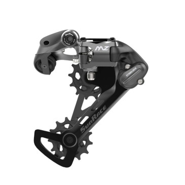 DERAILLEUR VTT ARRIERE SUNRACE MZ600 12V. CHAPE MOYENNE A VIS (COMPATIBLE SHIMANO) 4711264330630