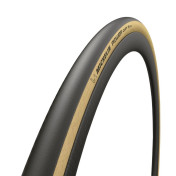 PNEU ROUTE 700 X 28 MICHELIN POWER CUP GUMX CLASSIC NOIR FLANC BEIGE TUBELESS READY TS (28-622) 3528709715911