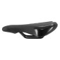 SELLE JUNIOR NEWTON RAW NOIR 230x130mm RAIL ACIER NOIR 3700948102930