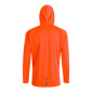 VESTE DE PLUIE ADULTE GIST GIACCA WATERPROOF 15 MICRON AVEC CAPUCHE ORANGE S -5276 8013271344690