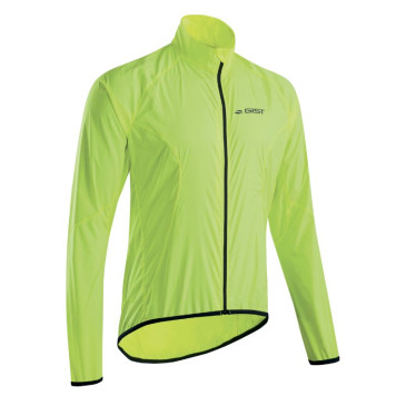 VESTE COUPE VENT ADULTE GIST GIUBBINO JAUNE FLUO L -5255 8013271303208