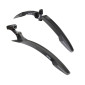 GARDE BOUE VTT ZEFAL KIT DEFLECTOR AVANT FM60 + DEFLECTOR ARRIERE RM60 NOIR POUR ROUES 27.5"-29" (VENDU AU KIT) 3420582509017