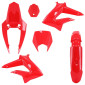 FAIRINGS/BODY PARTS FOR DERBI 50 SENDA DRD 2011> GLOSS RED (6 PARTS KIT) -P2R- 3700948244104