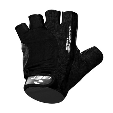 GANTS VELO COURT GIST PRO NOIR S (PAIRE SUR CARTE) AVEC VELCRO -5515 8013271120522