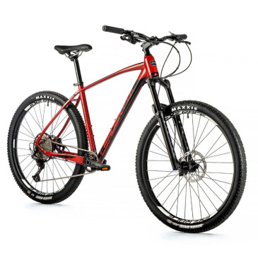 VELO MUSCULAIRE VTT 29 LEADER FOX EMPORIA 2023 ROUGE TIGRE 11V CADRE 18 POUCES (TAILLE ADULTE 170 à 178 cm) 8592826034434