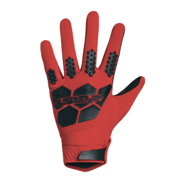 GANTS VELO VTT LONG GIST ARMOR ROUGE S (PAIRE SUR CARTE) COMPATIBLE ECRAN TACTILE -5555 8013271336046