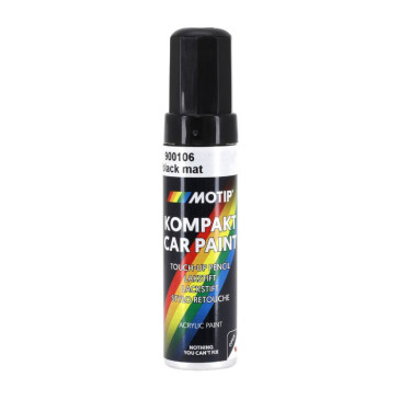 TOUCH'UP PEN - MOTIP - Matt black 12 ml 8711347920037