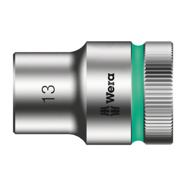 WERA 8790 HMC ZYKLOP SOCKET 1/2 Ø 13 mm (Sold per unit) -German tools for workshop- 4013288120663