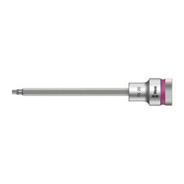 DOUILLE TORX WERA 8767 HF ZYKLOP 1/2 DIAM 20 mm LONGUEUR 140 mm (VENDU A L'UNITE) -MARQUE ALLEMANDE POUR LES ATELIERS- 4013288183545