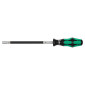 TOURNEVIS A TETE FLEXIBLE WERA 391 6 PANS DIAM 8 mm NOIR/VERT (VENDU A L'UNITE) -MARQUE ALLEMANDE POUR LES ATELIERS- 4013288004727