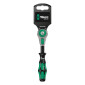 CLIQUET WERA 8000 ZYKLOP SPEED TETE ORIENTABLE 1/4 NOIR/VERT (VENDU A L'UNITE) -MARQUE ALLEMANDE POUR LES ATELIERS- 4013288128034