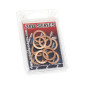 DRAIN PLUG GASKET - BRASS - Ø 14 x 20 x 1,50 mm (10 PARTS IN BLISTER PACK) -ARTEIN- 8434579068819