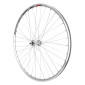 ROUE ROUTE PATIN 700 ELAN CFX ARGENT AVEC ECROUS AVANT MOYEU ALU 32 RAYONS GALVA JANTE 13C 3660429011130