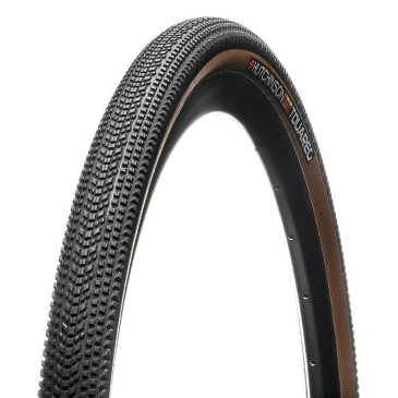 PNEU GRAVEL 700 X 50 HUTCHINSON TOUAREG HARDSKIN TAN NOIR/MARRON TUBELESS READY TS (50-622) COMPATIBLE 29 x 2.00 3248382091606