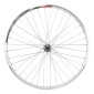 ROUE ROUTE PATIN 700 ELAN CFX ARGENT AVEC ECROUS ARRIERE MOYEU ALU ROUE LIBRE 7/6V 36 RAYONS GALVA JANTE 13C 3660429011338