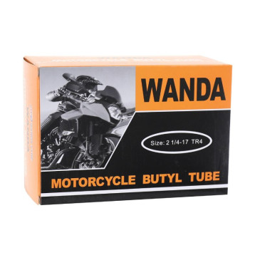 INNER TUBE 17'' 2 1/4-17 WANDA VALVE TR4 6900033340040