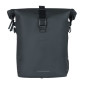 SACOCHE ARRIERE SAC A DOS VELO LATERALE BASIL SOHO 17L NOIR FIXATION PORTE BAGAGE AVEC SYSTEME MIK STUDS (31x16x37cm) AVEC ECLAIRAGE LED 8715019184062