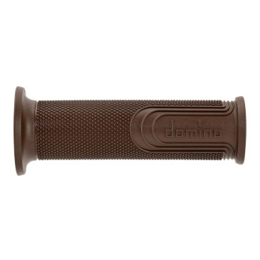 GRIP - DOMINO ORIGINAL- ON ROAD 6274 STYLE Brown OPEN END 120mm (PAIR) 8033900018426