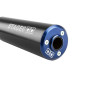 SILENCER - STAGE 6 ALUMINIUM Ø 60mm Black/blue (Left mounting) 4051272002014