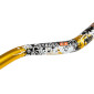 GUIDON 50 A BOITE STAGE 6 CROSS ALU FATBAR DESIGN DIAM 28,6mm JAUNE 4051272013331