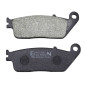 BRAKE PADS SET (2 pads) - NEWFREN FOR KAWASAKI 750 Z 2007>2011, 800 Z 2015>2016 Front /TRIUMPH 675 STREET TRIPLE 2008>2017AV/HONDA 125 FORZA 2015> Front (L 39mm - H 102mm - P 8.3mm) (FD0132BE1) (ELITE ORGANIC) 8025832413677