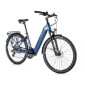 EBIKE - HYBRID BIKE LEADER FOX 28'' SAGA 2023 "UNISEX" Striped blue - 8 Speed - BAFANG CENTRAL ENGINE M300 36V 80Nm BATTERIE 14Ah (FRAME 18'' - H46cm - SIZE M - RIDER SIZE from 168cm to 178cm) 8592826036650