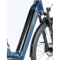 EBIKE - HYBRID BIKE LEADER FOX 28'' SAGA 2023 "UNISEX" Striped blue - 8 Speed - BAFANG CENTRAL ENGINE M300 36V 80Nm BATTERIE 14Ah (FRAME 18'' - H46cm - SIZE M - RIDER SIZE from 168cm to 178cm) 8592826036650