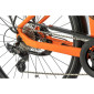 VELO ELECTRIQUE/VAE CITY 28 LEADER FOX SAGA 2023 MIXTE ORANGE NEON 8V MOTEUR CENTRAL BAFANG M300 36V 80Nm BATTERIE 15Ah (16,5'' - H43cm - TAILLE S - POUR ADULTE DE 158cm à 168cm) 8592826036247