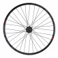 ROUE VTT 27.5" KLIXX DISC TUBELESS READY ARRIERE NOIR MOYEU SHIMANO M475 11/10/9V. 6 TROUS BLOCAGE RAYONS RENFORCES EN 2.2mm POUR VAE - JANTE 23C 32 RAYONS ALL MOUNTAIN 3660429948955