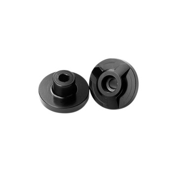 BAR ENDS - YASUNI PRO RACE ALUMINIUM CNC Black Ø 14mm - for bar Ø 28,6mm (PAIR) 8401001018360