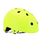 CASQUE VELO ADULTE AUVRAY URBAN JAUNE FLUO AVEC ECLAIRAGE INTEGRE SUR MOLETTE REGLABLE TAILLE 58-61 3700807709669