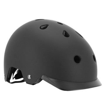 CASQUE VELO ADULTE AUVRAY URBAN NOIR AVEC ECLAIRAGE INTEGRE SUR MOLETTE REGLABLE TAILLE 54-58 3700807709614