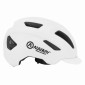 CASQUE VELO ADULTE AUVRAY URBAIN REFLEX BLANC IN-MOLD TAILLE 53-56 REGLAGE MOLETTE 3700807709447