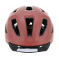 CASQUE VELO ADULTE AUVRAY URBAIN REFLEX BORDEAUX IN-MOLD TAILLE 56-59 REGLAGE MOLETTE 3700807709485