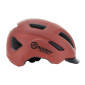 CASQUE VELO ADULTE AUVRAY URBAIN REFLEX BORDEAUX IN-MOLD TAILLE 56-59 REGLAGE MOLETTE 3700807709485