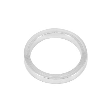 ENTRETOISE DIRECTION ALU ARGENT 1"1/8-28.6 mm HAUTEUR 5 mm (VENDU A L'UNITE) 4016538038671